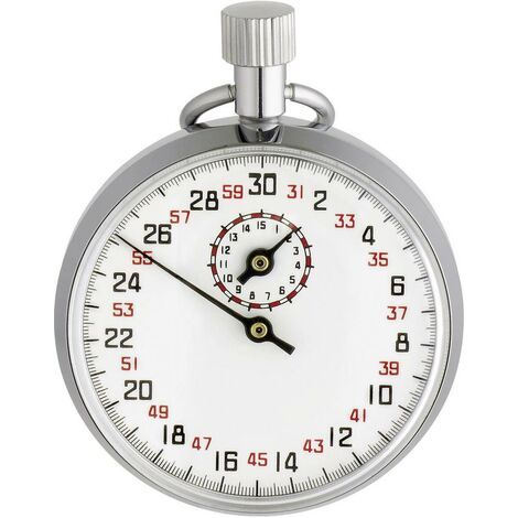 TFA Dostmann 38.1021 Chronomètre analogique argent D30461