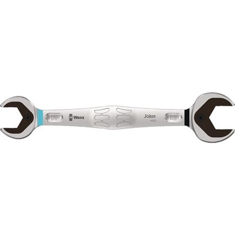 Wera llave de boca doble 6002 Joker 24x27mm L.280mm cromado - 5020262001