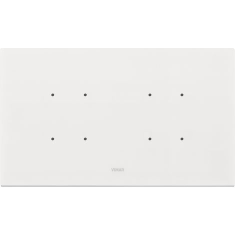 VIMAR - 21667.41 Placca 5MBS (2+blank+2) glacier ice