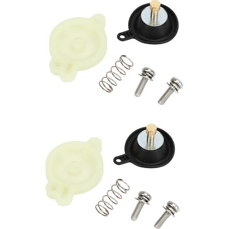 Satz mit 2 Vergaser-Reparatursätzen 3LD 14958 00 00, Membran und Luftabsperrdeckel für Road Star Silverado 1600 1700, Motorrad-Ersatzteile. (1/5)
