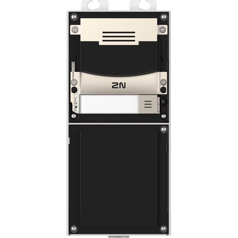 2N IP Verso 2.0 Unité de base noire - Interphone (sans caméra, audio uniquement)