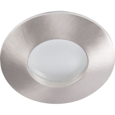 faretto incasso bagno qules tondo cromo satinato GU10