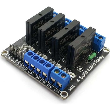 Low-Level-Trigger 4-Wege-5-V-Halbleiter-SSR-Relaismodul