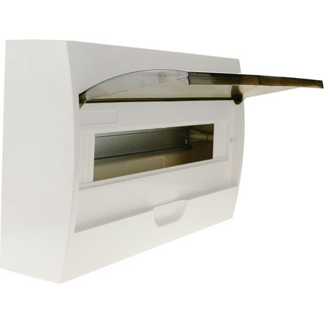 BeMatik - Quadro elettrico di superficie SPN 18M IP40 di plastica ABS