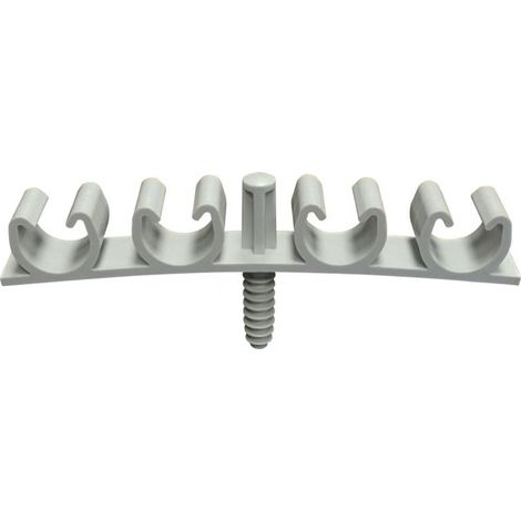 FIX-RING MULTI QUADRUPLE GRIS ING Ø16 À 20 MM ING FIXATIONS A331100