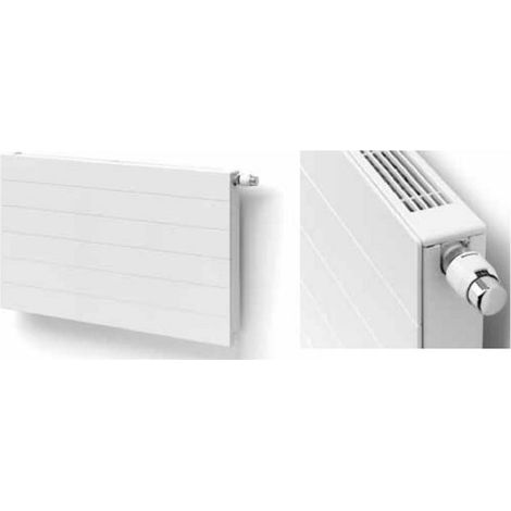 Stelrad Style Radiateur à soupape Planar Style ECO Type 22 600x800 Raccordement à droite, 0451062208