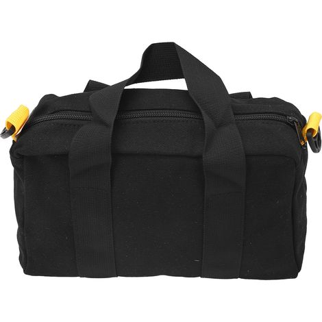 Sacoche outillage électricien grande ouverture, capacité XL, étanche, portable en toile pour clés, tournevis, pinces 12 pouces (1/5)