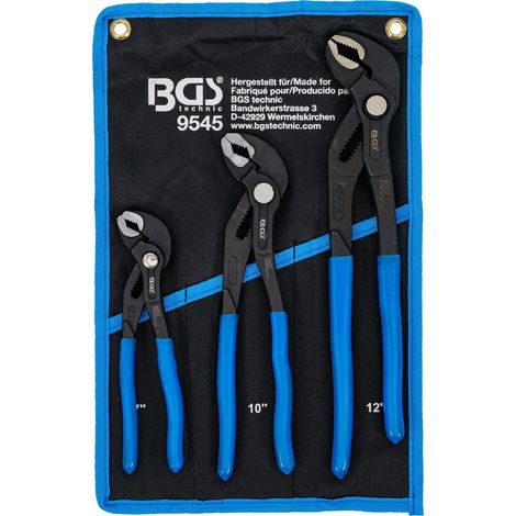 BGS pinze pompa acqua bloccabili 175 / 240 / 300 mm 3 pz. - 9545 (1/5)