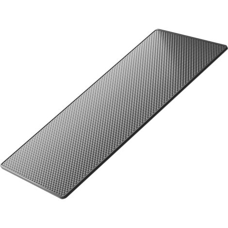 Slip Car Mat 40X20 CM Heat Resistant Grid Design for Phone