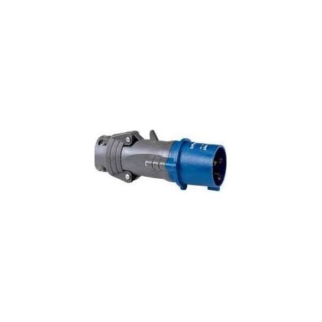 Fiche mobile droite Hypra IP44 32A - 200V à 250V - 2P+T - plastique - LEGRAND