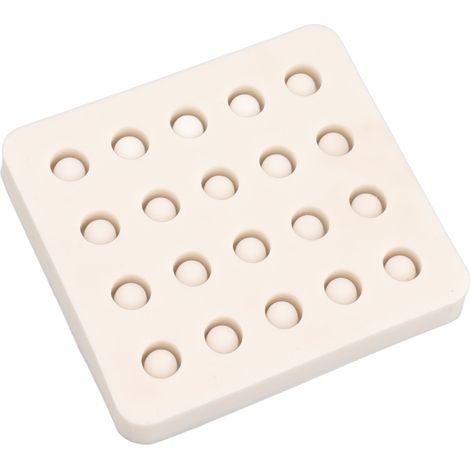 Moule en silicone pour l'élevage de reines abeilles (20 alvéoles), moule à cire d'abeille, alvéole pour l'apiculture et le jardin. (1/5)