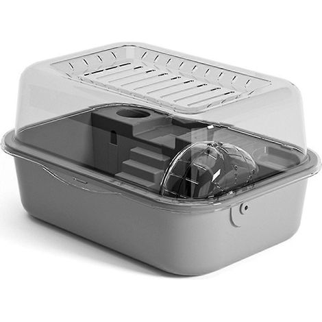 Cage pour hamster, cage à hamster en forme de château, grande cage pour hamster, boîte à hamster (1/5)
