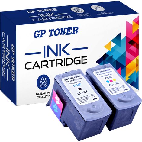 2 cartouches d'encre pour Canon C40+C41 GP (1/5)