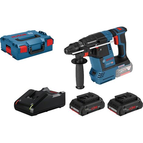 Martello a batteria Brushless GBH 18 V-26 con 2 Batterie da 4,0 Ah ProCORE 0611909001 + 1600A01BA3 Professional BOSCH (1/4)