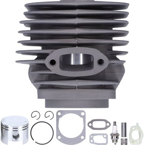 Kit guarnizioni pistone cilindro in lega di alluminio da 52 mm – candela + cuscinetto – per Jonsered 630