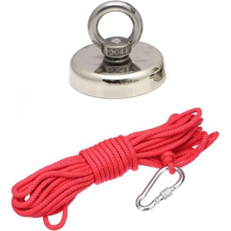 Détecteur de métaux Neodymmagnet med rep 10 mètres / 20 kg (1/5)