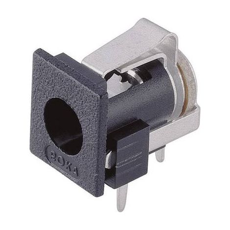 Connecteur basse tension embase femelle horizontale Conrad Components 737992 Diamètre intérieur: 6.6 (1/2)