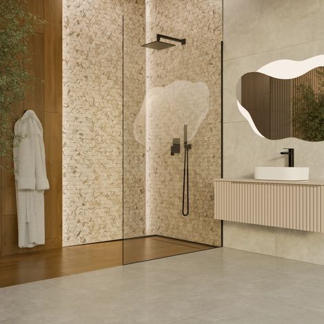 Ilcom mosaico in gres su rete per bagno e cucina R9 30.5cm x 26.5cm - Earth pulse 3D cubes (1/4)