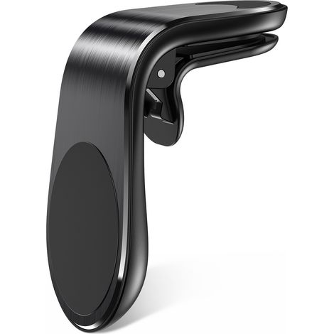 Support magnétique pour téléphone de voiture, mains libres, universel, avec GPS intégré, fixation sur grille d'aération, compatible iPhone 11 Pro Max, XR, XS, X, 8, 7 Plus, Samsung Galaxy S10, S9, S8 (1/5)
