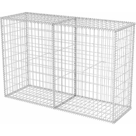 Maison Exclusive - Gabionenkorb Stahl 150×50×100 cm (1/5)