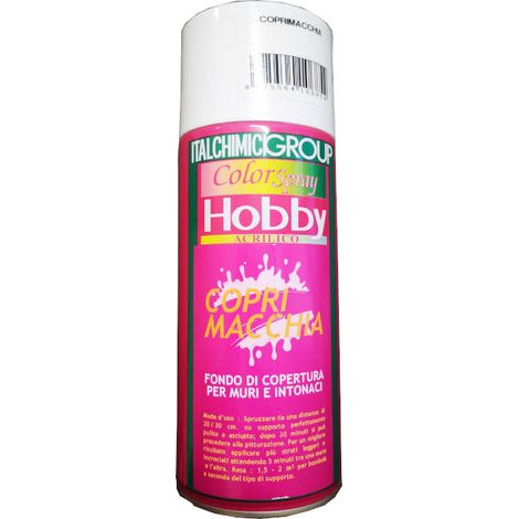 Copri Macchia Spray Acrilico Bianco 400ml