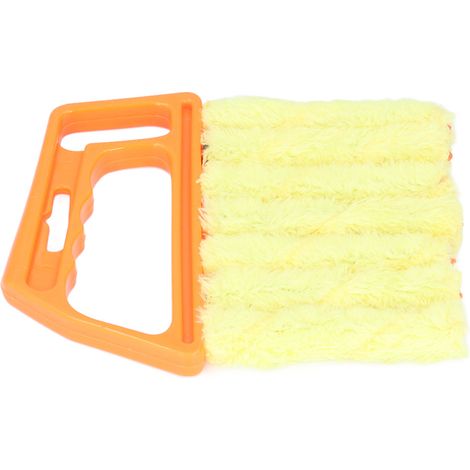 Kit de 5 brosses nettoyantes pour stores, fenêtres, rainures de cadre et climatiseurs – Brosse dépoussiérante pour rideaux à lamelles (1/5)