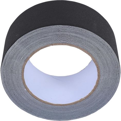 Ruban Adhésif Toilé Noir Mat Haute Résistance 2 Pouces X 30 Yards, Résistant aux Intempéries, Adhésif Fort pour Usage Industriel et Extérieur (1/5)