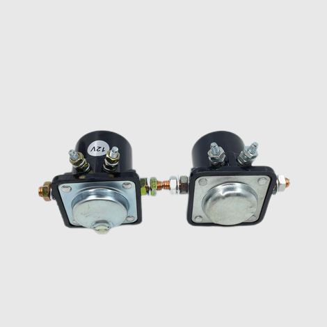Magnetic starter switch for engines, automotive magnetic starter SW-3, normally open four-pole relay, 12 V 200 A--DTEKGAZ