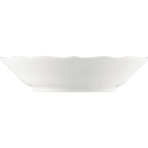 Soucoupe pour Tasse à Café, Porcelaine, Blanc, Passe au Lave-Vaissell