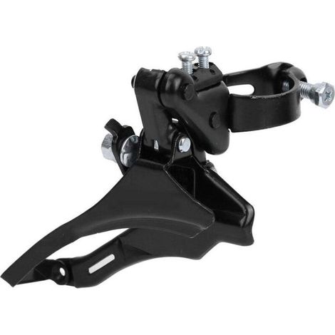 Dérailleur avant de vélo à vitesses mécaniques avec molette de serrage TZ30 31,8 mm (1/4)