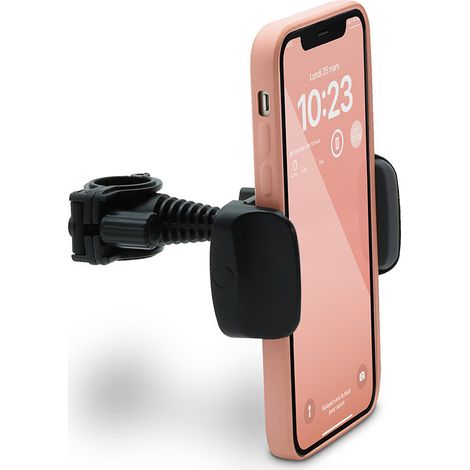 Support de téléphone ajustable pour appuie-tête - noir (1/5)
