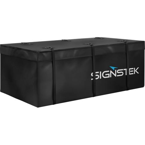 Sac de Toit Souple pour Attelage, Coffre de Voyage Extensible 417L - Alternative au Coffre de Toit, Housse Imperméable en PVC 500D, Pliable pour Bagages - Idéal Vacances Famille (1/5)