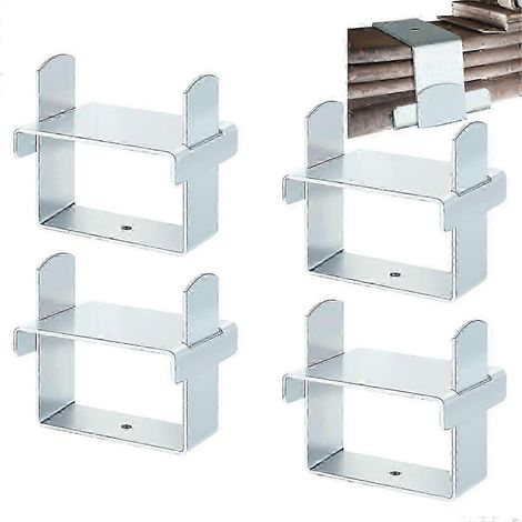 Kit de quatre pinces à ressort à lames, jusqu'à 6,35 cm de large, avec clip de réparation de pliage à verrouillage. (1/5)