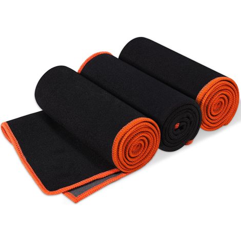 Wiederverwendbare Reinigungstücher aus Kohlefaser – 6er-Pack – 40 x 40 cm – Reinigung von Küchenbesteck (1/4)