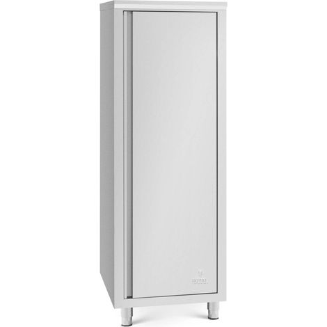 Armoire en inox pour la cuisine - 60 x 70 x 180 cm Armoire haute professionnelle (1/5)