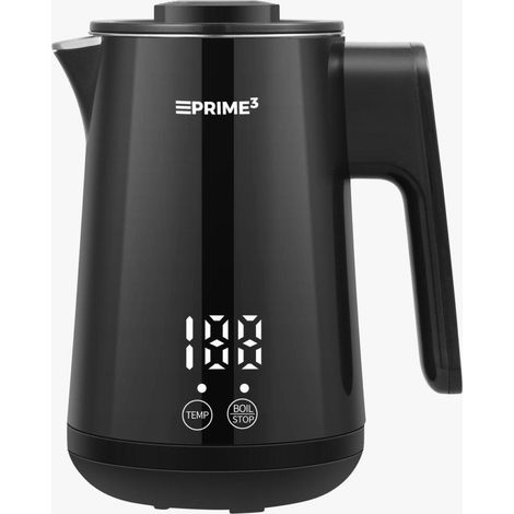 Prime3 SEK31 Elektrischer Wasserkocher schwarz 0,8 Liter 800 W (1/3)