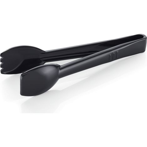 Pince à salade en Polycarbonate noir L 230 mm - Lot de 6 - Was Germany