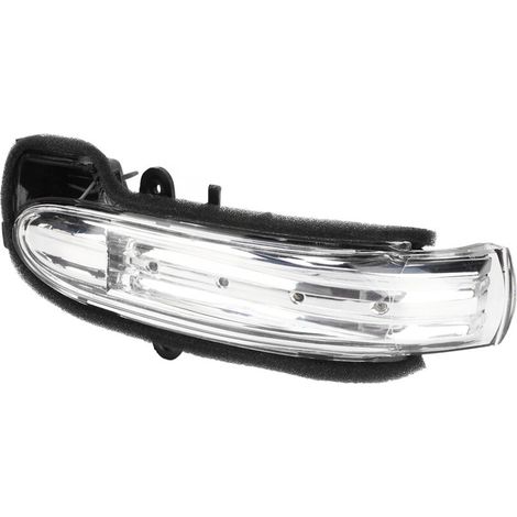 Waterproof LED turn signals for right-hand side mirror (Mercedes-Benz C-Class W203 4-door, 2004-2007) (A2038201621),