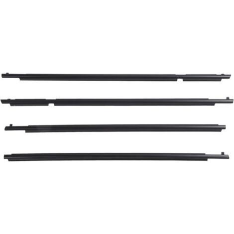 Burletes de sellado de ventanas de 4 piezas 75740 42020 para ventanas delanteras, traseras, izquierdas y derechas, para Toyota RAV4-Crezuo.-Crezuo