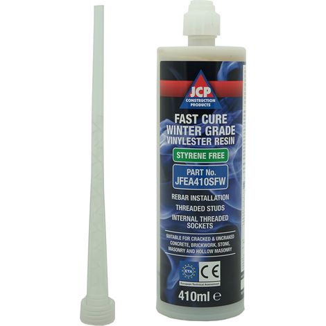 Jcp Fixings Eta Option1 Vinylester Fast Cure Resin 410ml - Box...