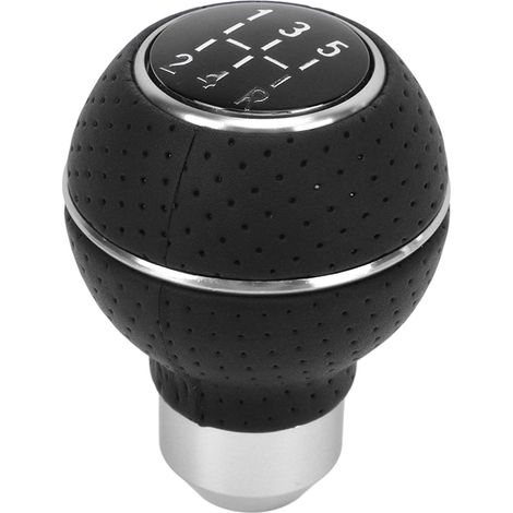 Levier de vitesses 5 rapports M8 M10 M11 M12 universel en aluminium pour voiture boîte manuelle pommeau blanc (1/5)
