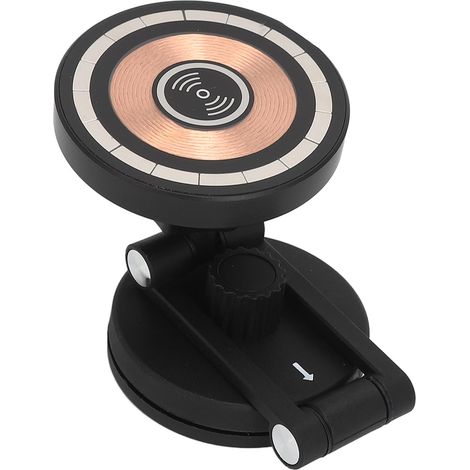 Support magnétique téléphone voiture, chargeur sans fil aimant fort, support universel pour smartphone, fixation GPS, station d'accueil véhicule, puissant aimant auto. (1/5)