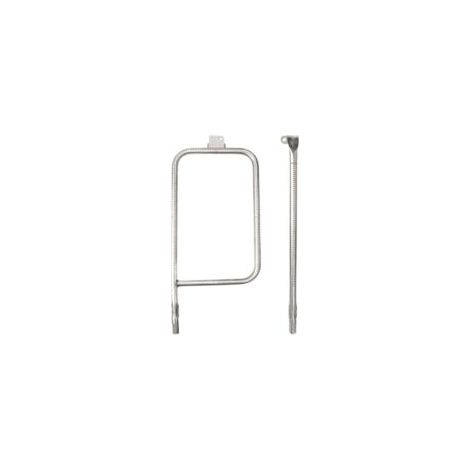 Crezuo 60,3 cm Edelstahl-Rohrbrenner-Zubehör 65032 für Weber Q300, Q320, Q3000 und Q3200 Seriengrills (1/4)