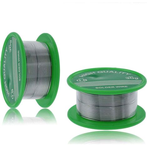 Lotre - Lot Sans Plomb 0,8 mm - Pour Réparation Électronique et Électrique - 2 Pièces de 30 g (1/5)