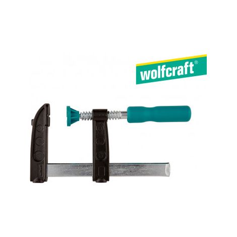 Sargento de Tornillo Wolfcraft 3606000 Acero 50-150 mm