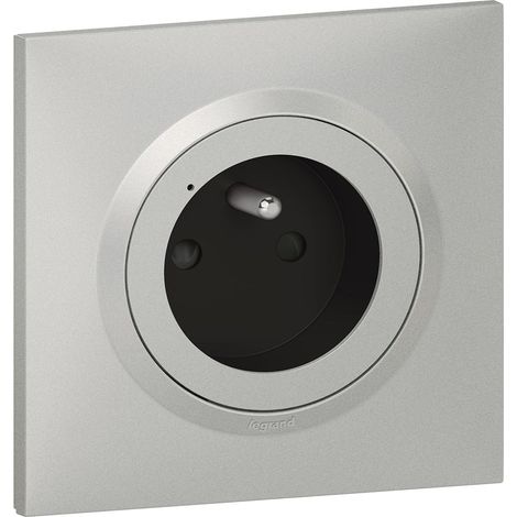 Rallonge multiprise rotative avec 4 prises de courant Surface, interrupteur et parafoudre - blanc et gris foncé (1/5)