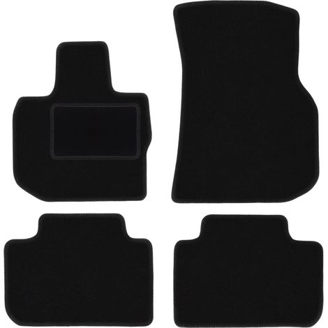 Alfombrillas de terciopelo negro para BMW X3 G01 SUV (2017-) (1/5)