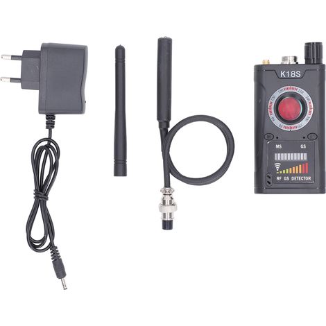 Signal Detector Wireless Bug Finder Infrared Scanner 3 Detecting Modes for Home Office EU Plug 110V‑220V