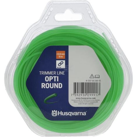 Schneidfaden für Husqvarna Opti Rundtrimmer 2,0 mm x 15 m Original (1/2)