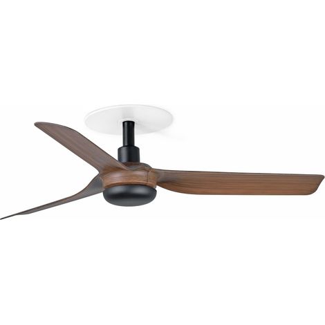 MINI PUNT RECESSED S Ventilator schwarz/Nussbaum